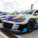 If only rental cars came with those fender flares. Two Golf GTI TCRs on the grid next to a TC-class Subaru BRZ tS.